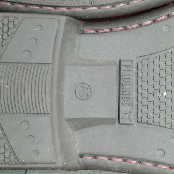 Pikolinos Brown Leather Slip On Loafer Shoes Size EU 46 US 13 - Picture 8 of 9